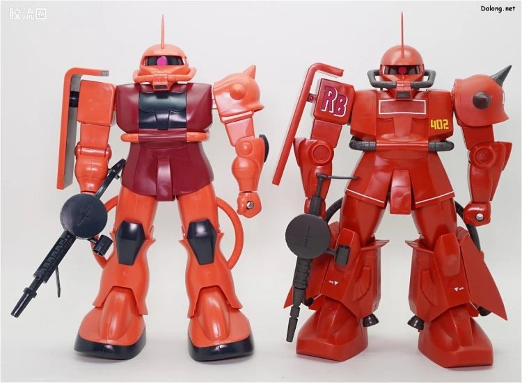 机动战士变体 高达MSV 拼装模型 1/60 21 MS-06R-2 高机动型扎古Ⅱ[强尼·莱丁专用机] - 图片