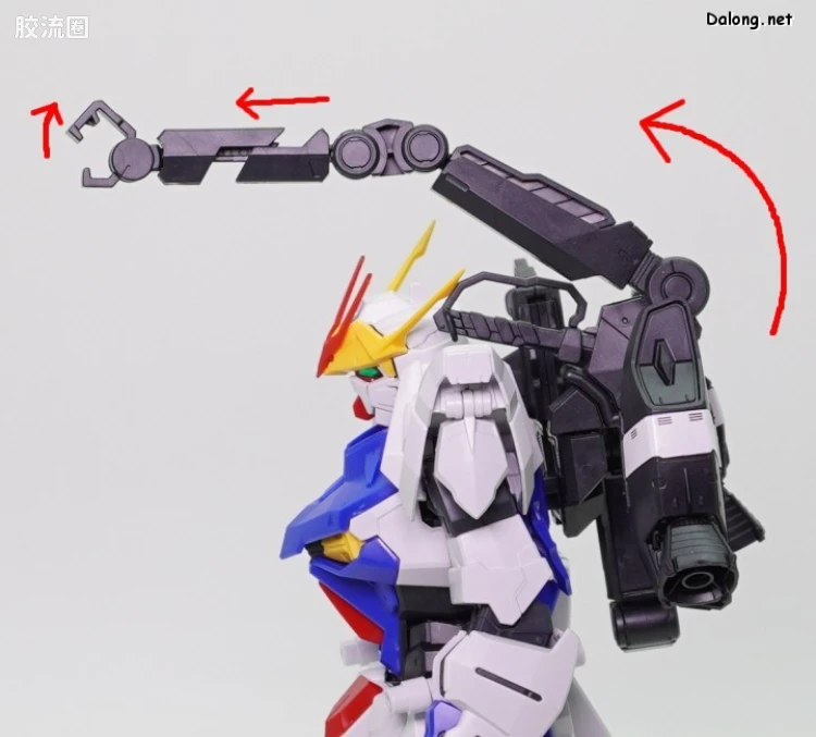 MG 网络限定版 ZGMF-X12D 异端高达非规格机D型 - 图片