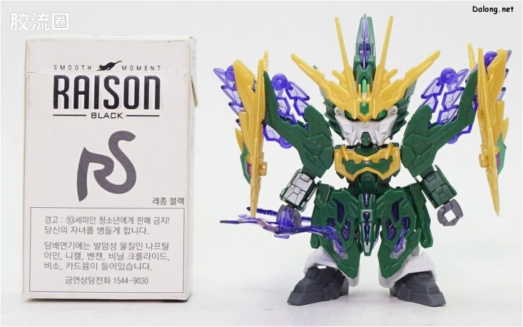 SD高达世界三国创杰传 普通版 张郃双头龙高达 - 图片