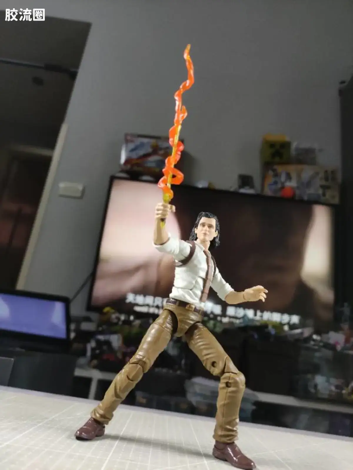 Marvel Legends/漫威传奇 可动人偶系列 1/1系列 美剧 洛基 宇宙魔方 - 图片