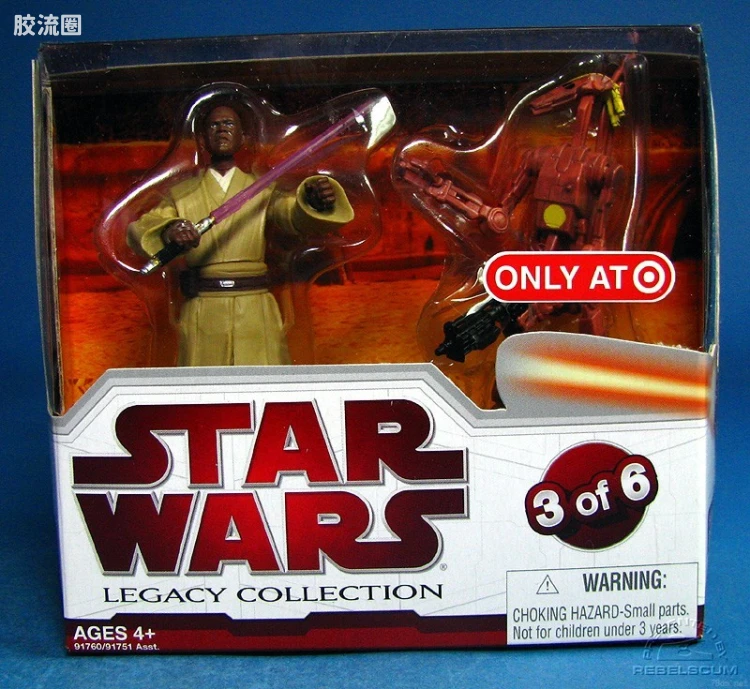 星球大战 THE LEGACY COLLECTION 竞技场系列 3 of 6: Mace Windu Vs. Battle Droid Commander