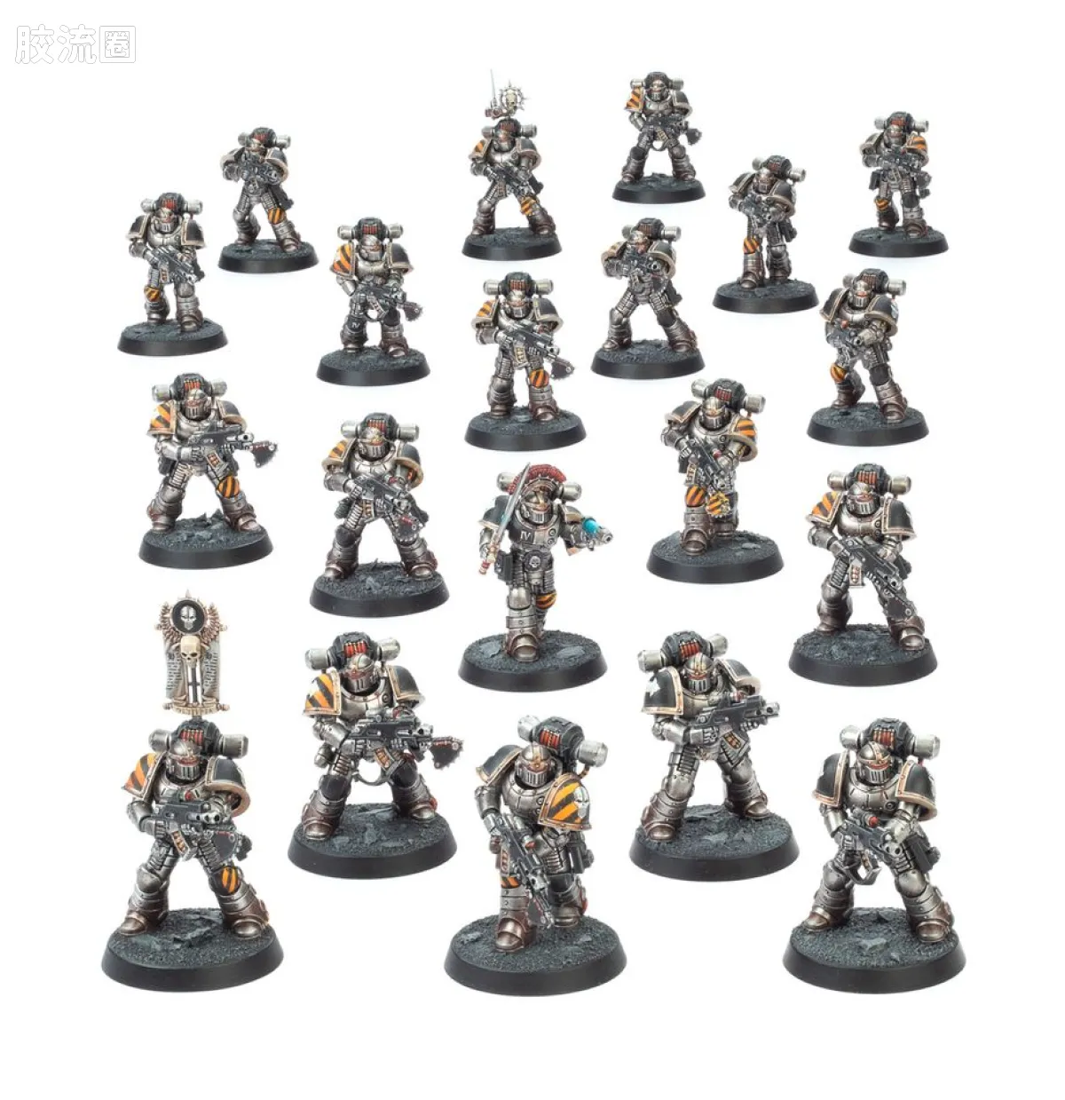 战锤：荷鲁斯之乱 Warhammer: The Horus Heresy 星际战士通用单位 3版 MkII型 战术小队