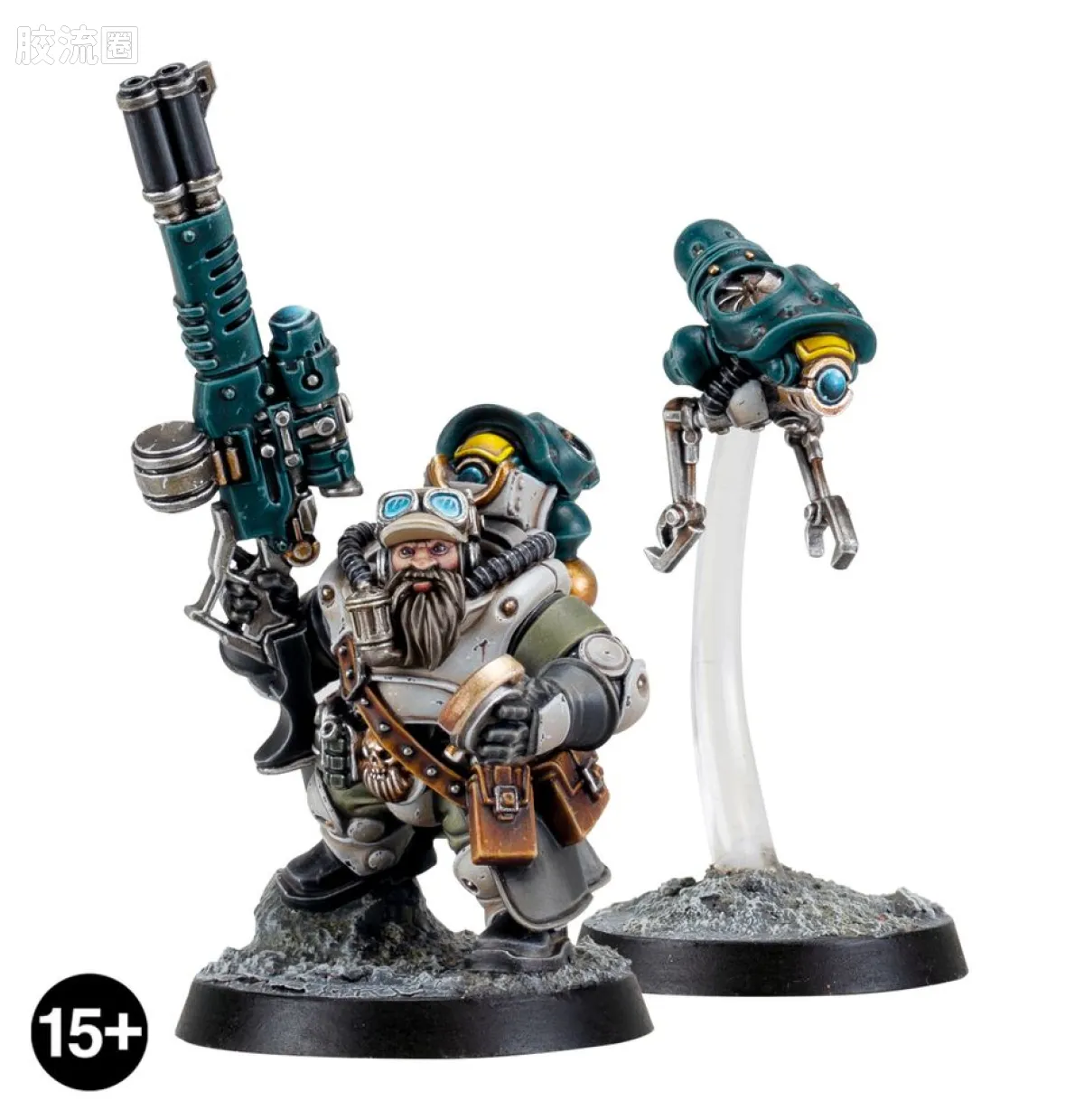 涅克洛蒙达 Necromunda Ironhead Squat Prospectors 铁头短人探矿者 3版 乌尔松·格里姆贾尔 贾德兰游牧猎人