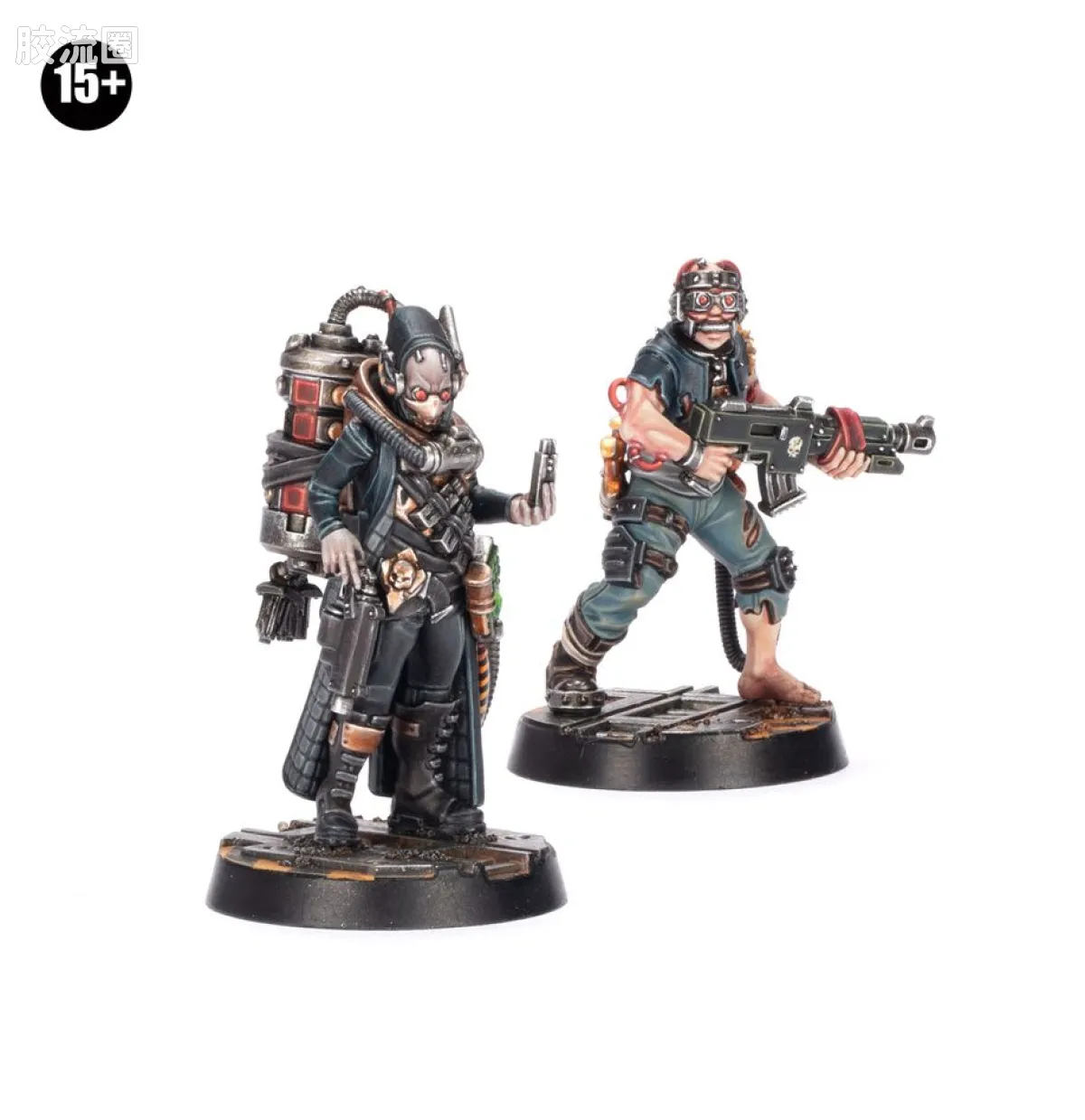 涅克洛蒙达 Necromunda House Delaque 德拉奎家族 3版 低语商人与灵癔奴仆