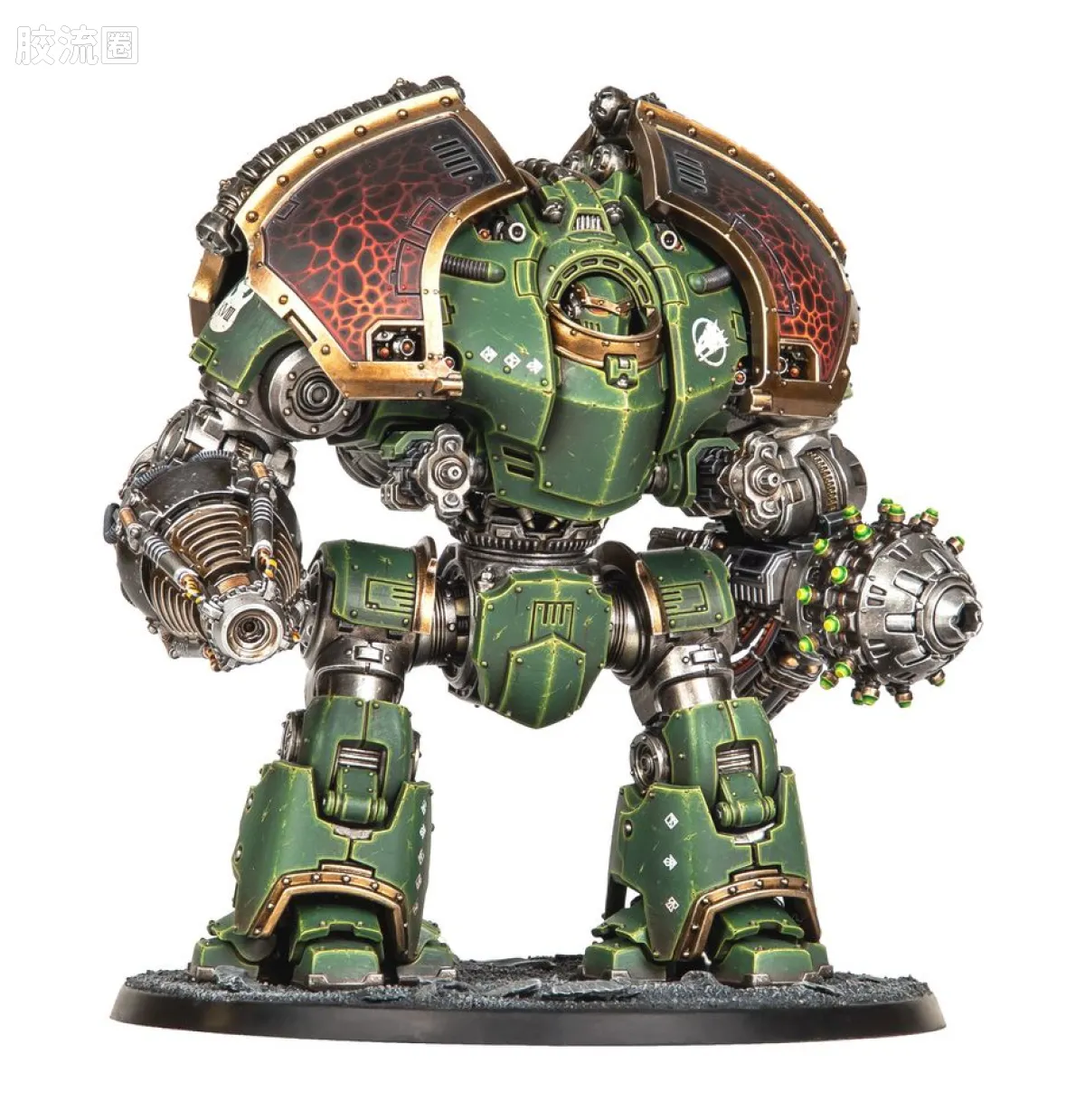 战锤：荷鲁斯之乱 Warhammer: The Horus Heresy 星际战士通用单位 3版 俄菲翁配装型 土星型攻城无畏机甲