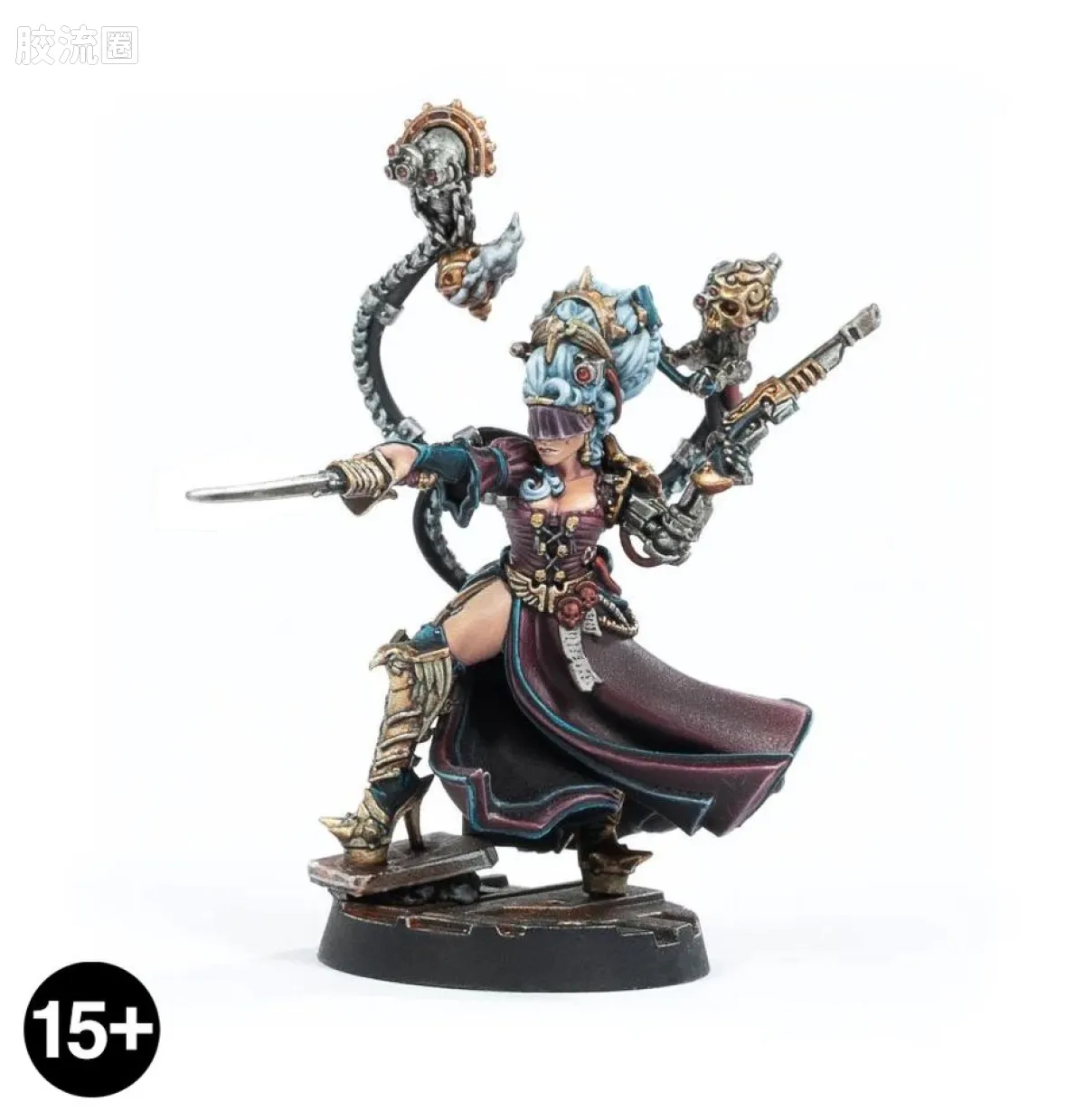 涅克洛蒙达 Necromunda 独立人物 3版 克雷多女士 反叛领主