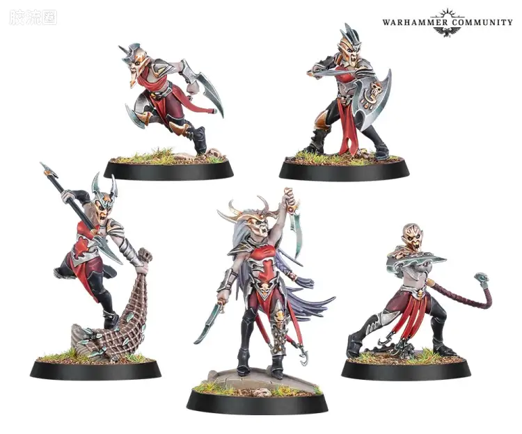 战锤：西格玛时代 Warhammer：Age of Sigmar Daughters of Khaine 凯恩之女 3版 冥土世界 格里塞尔的角斗士
