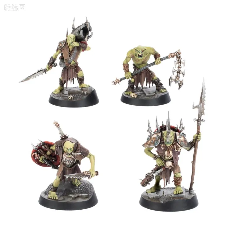 战锤：西格玛时代 Warhammer：Age of Sigmar Orruk Warclans 兽人战斗氏族 3版 冥土世界 残暴小子 达勾克的背刺小子