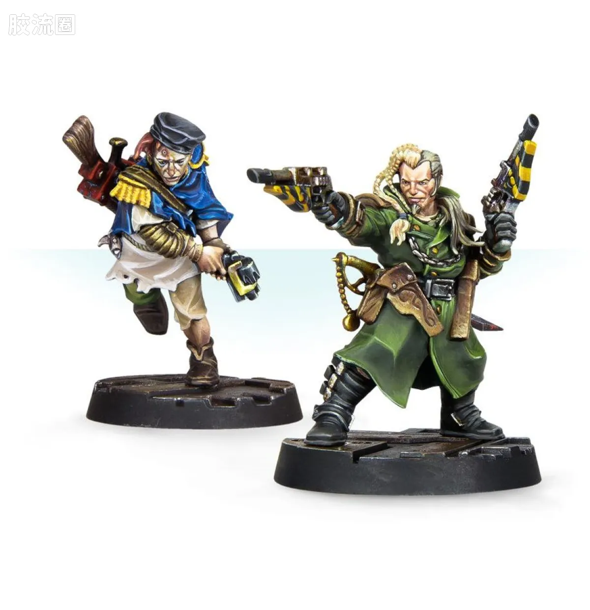 涅克洛蒙达 Necromunda 独立人物 3版 卡尔·杰里科和斯卡布斯