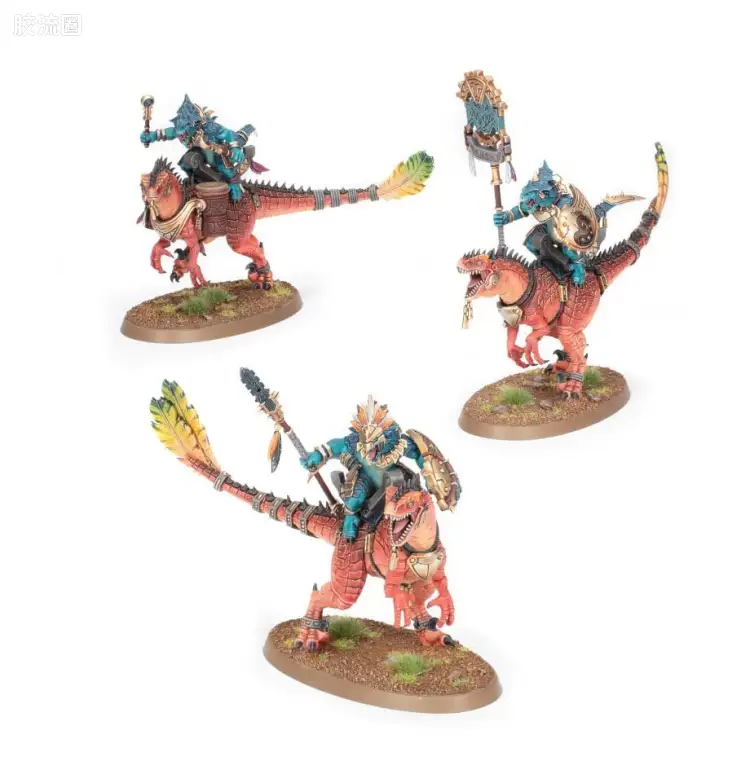 战锤：西格玛时代 Warhammer：Age of Sigmar Seraphon 蜥蜴人 3版 可怖龙骑兵