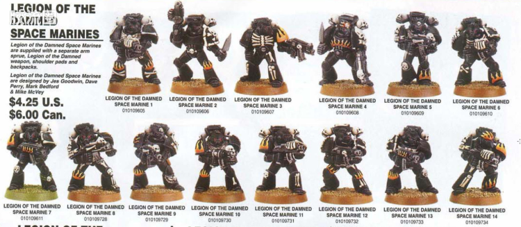 战锤40K Legion of the Damned 咒缚军团 3版 咒缚军团