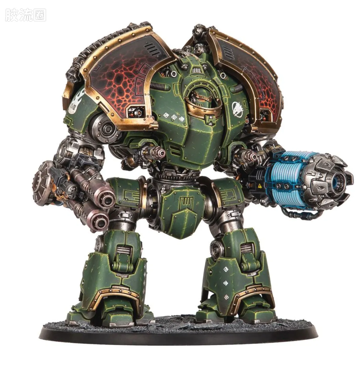战锤：荷鲁斯之乱 Warhammer: The Horus Heresy 星际战士通用单位 3版 喀戎配装型 土星型攻城无畏机甲
