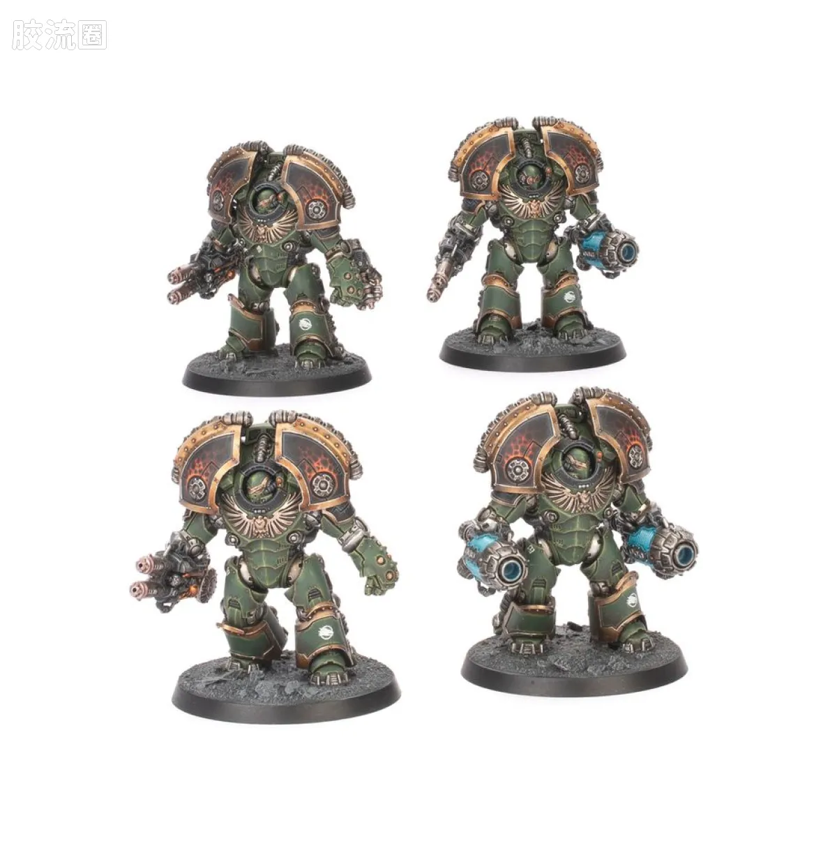 战锤：荷鲁斯之乱 Warhammer: The Horus Heresy 星际战士通用单位 3版 土星型终结者小队