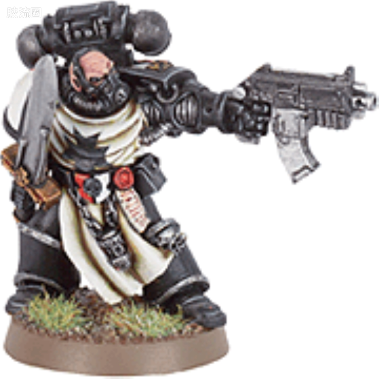 战锤40K Black Templars 黑色圣堂 3版 堡主 Draco