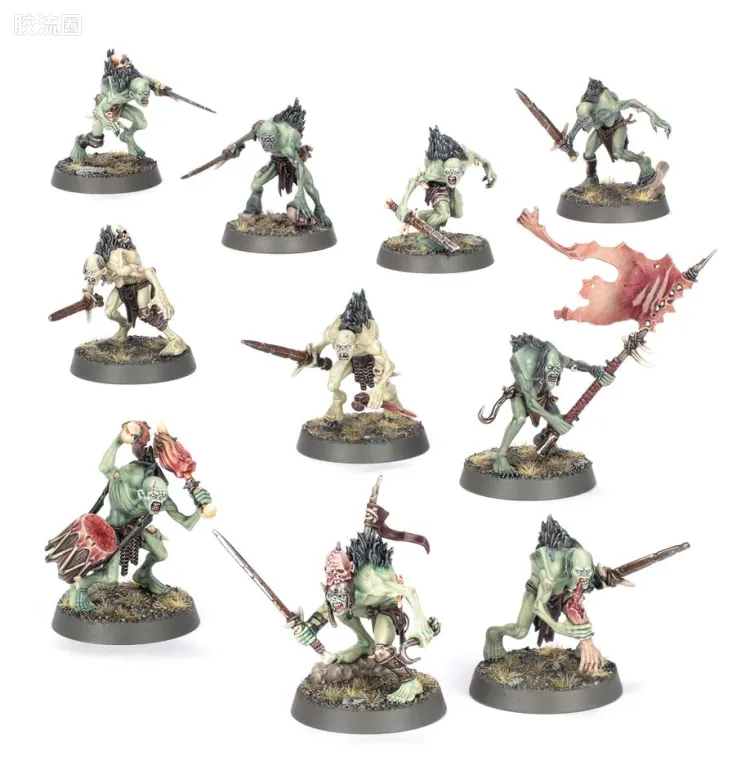 战锤：西格玛时代 Warhammer：Age of Sigmar Flesh-eater Courts 食肉王廷 3版 墓穴守卫