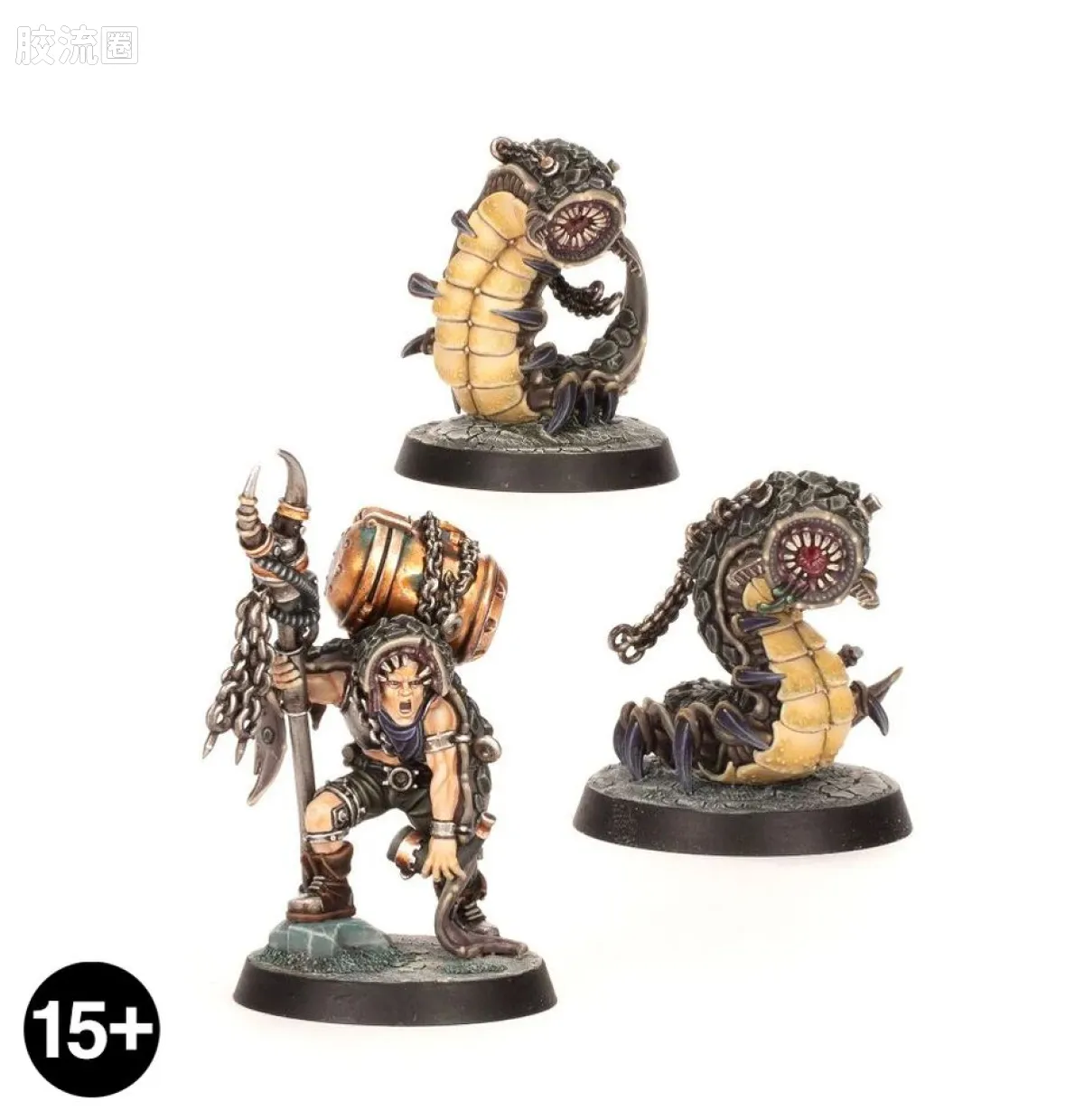 涅克洛蒙达 Necromunda 通用单位 3版 外域兽主和千足虫