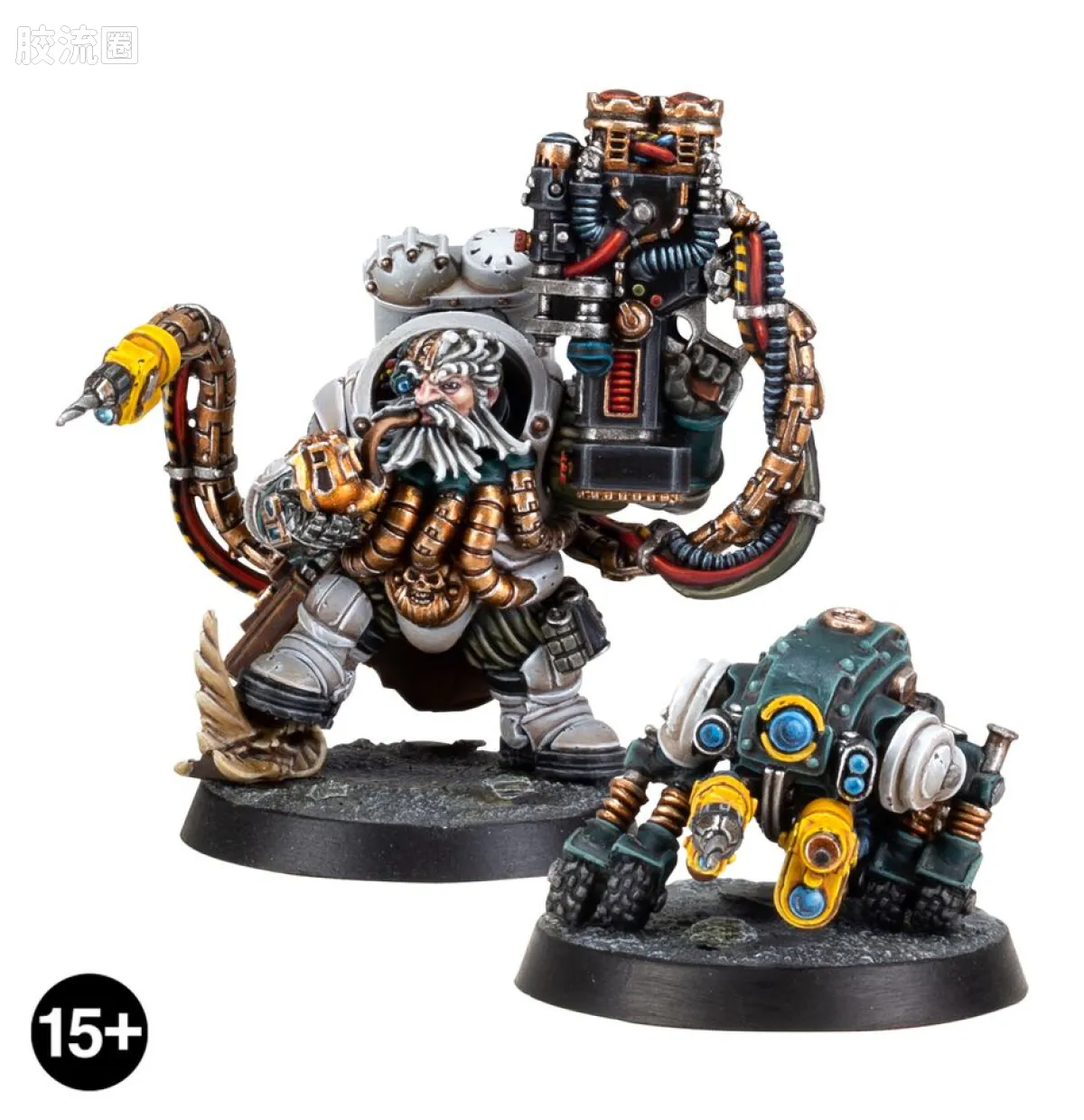 涅克洛蒙达 Necromunda Ironhead Squat Prospectors 铁头短人探矿者 3版 奥林·格里姆贾尔 贾德兰最后的受许领主