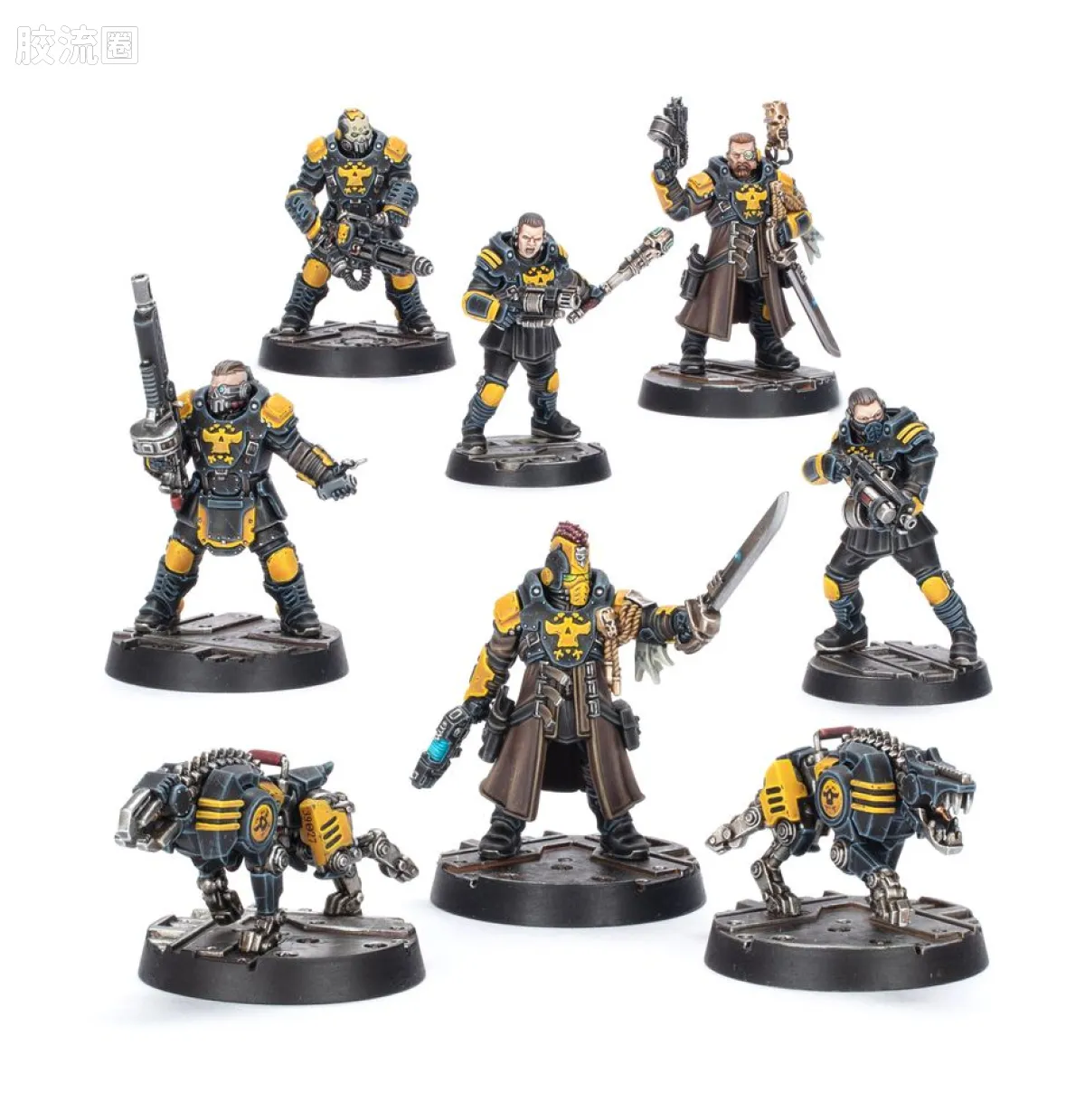 涅克洛蒙达 Necromunda Palanite Enforcers 帕拉尼特执法官 3版 帕拉尼特士官