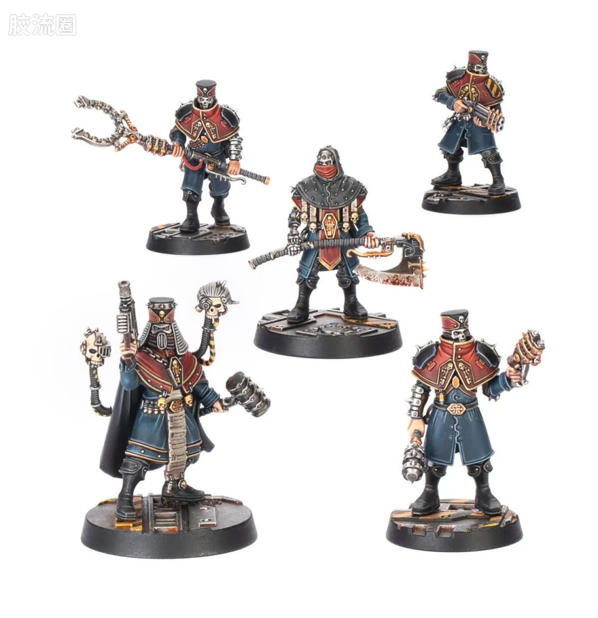 涅克洛蒙达 Necromunda Palanite Enforcers 帕拉尼特执法官 3版 帕拉尼特审判官
