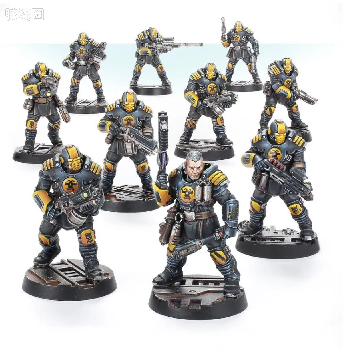涅克洛蒙达 Necromunda Palanite Enforcers 帕拉尼特执法官 3版 帕拉尼特执法者巡逻队