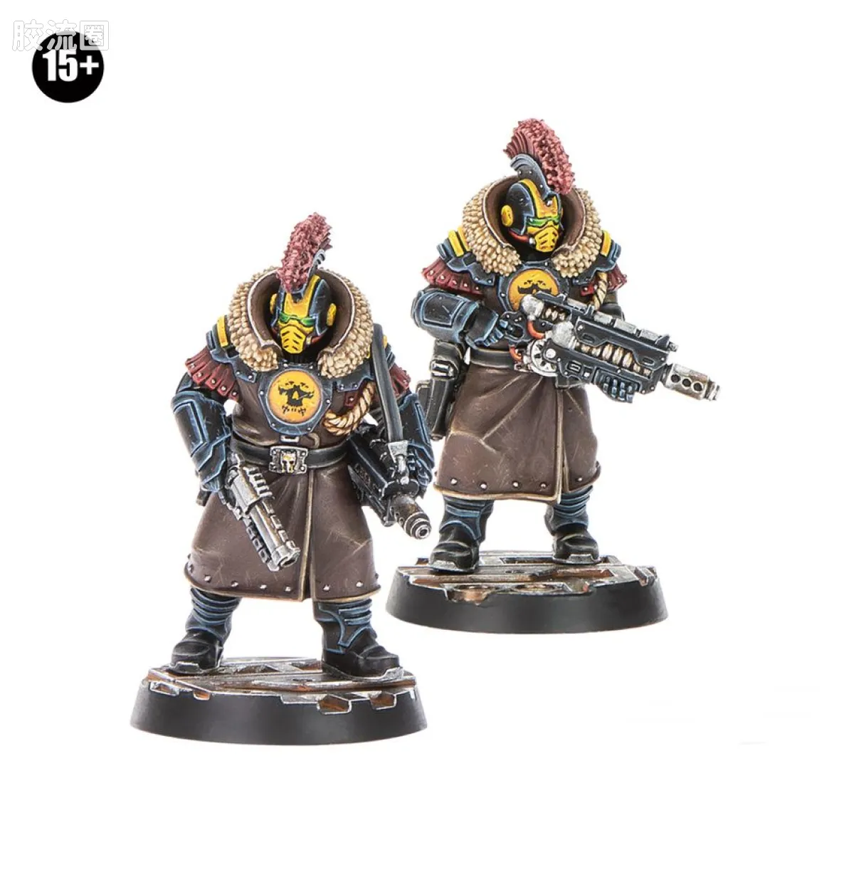 涅克洛蒙达 Necromunda Palanite Enforcers 帕拉尼特执法官 3版 帕拉尼特随侍