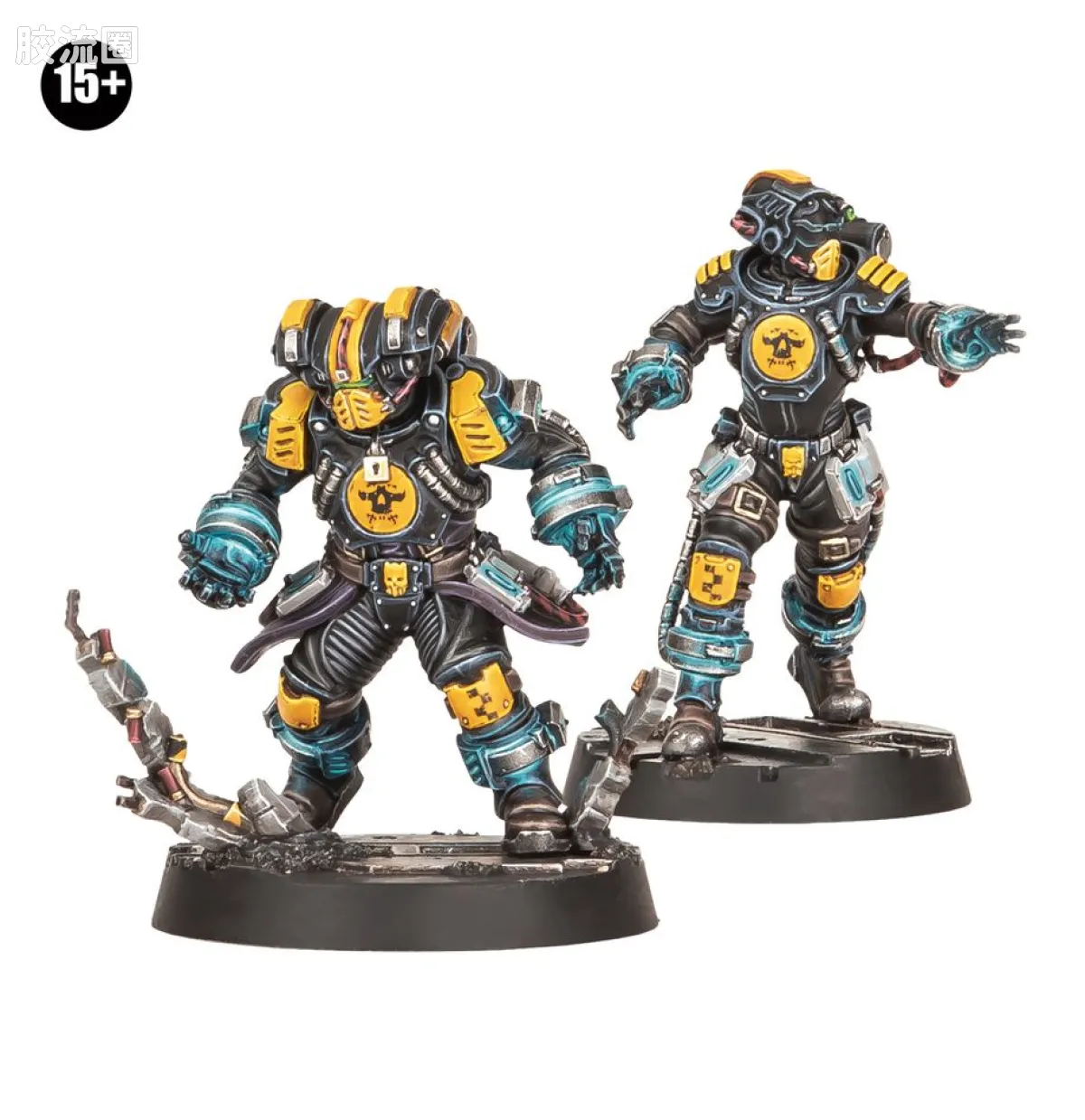 涅克洛蒙达 Necromunda Palanite Enforcers 帕拉尼特执法官 3版 帕拉尼特鬼魅