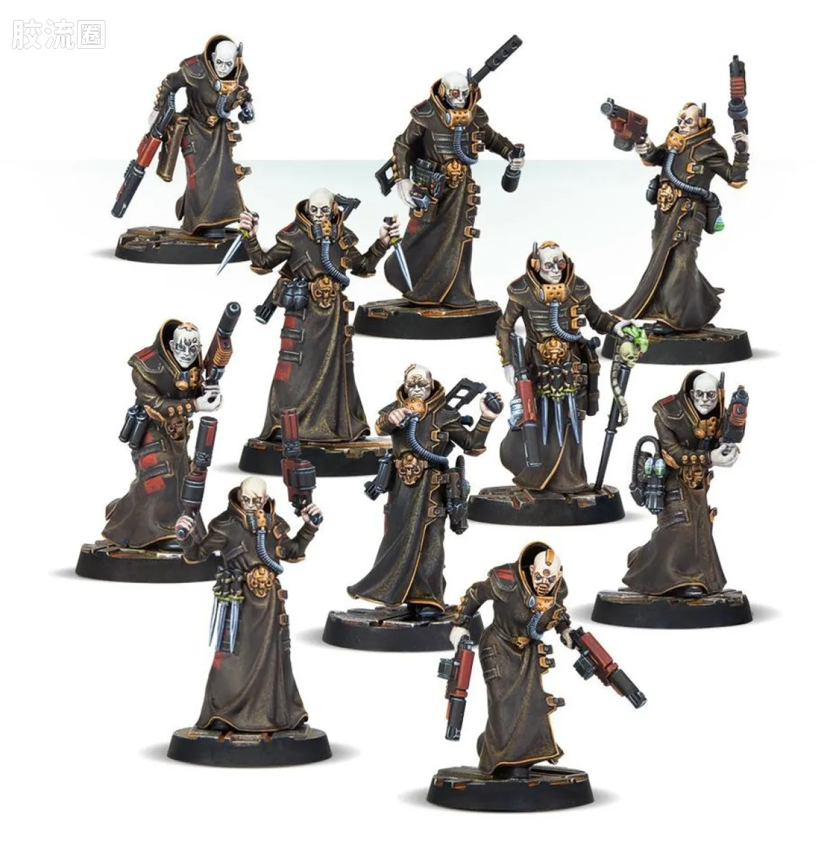 涅克洛蒙达 Necromunda House Delaque 德拉奎家族 3版 德拉奎战帮