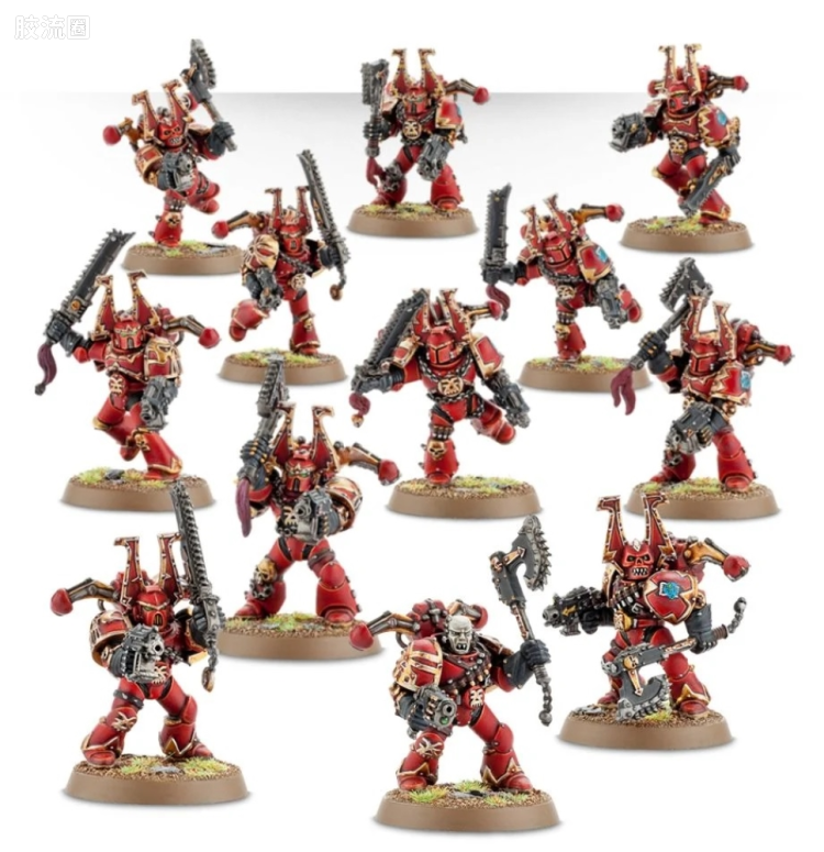 战锤40K World Eaters 吞世者 3版 恐虐狂战士