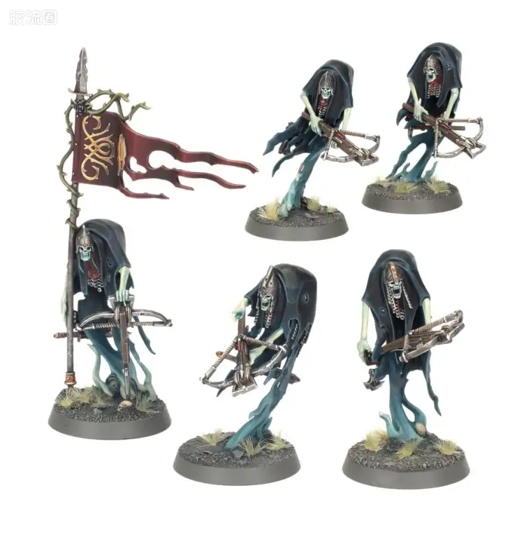 战锤：西格玛时代 Warhammer：Age of Sigmar Nighthaunt 暗夜游魂 3版 懦弱王庭守卫