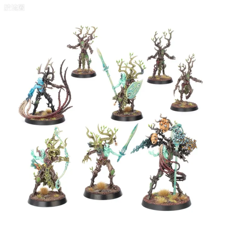战锤：西格玛时代 Warhammer：Age of Sigmar Sylvaneth 树海灵木 3版 战吼 扭曲森灵