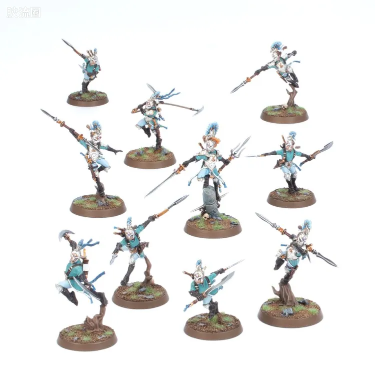 战锤：西格玛时代 Warhammer：Age of Sigmar Lumineth Realm-lords 光域领主 3版 战吼 波涛族 流刃
