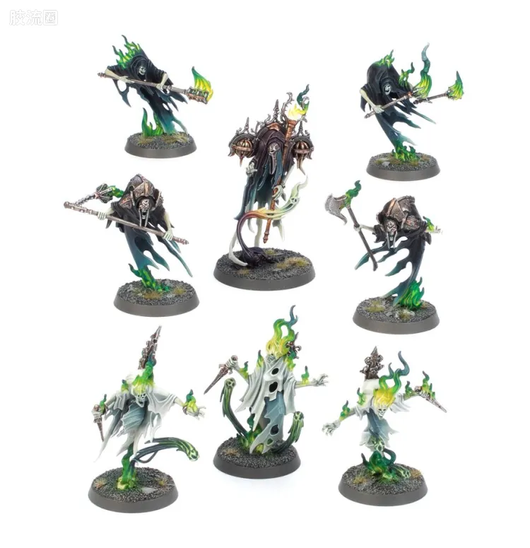 战锤：西格玛时代 Warhammer：Age of Sigmar Nighthaunt 暗夜游魂 3版 战吼 烬火幽魂