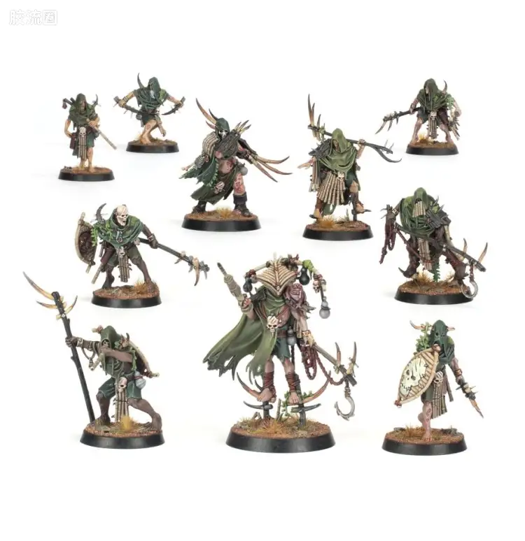 战锤：西格玛时代 Warhammer：Age of Sigmar Maggotkin of Nurgle 纳垢蛆裔 3版 战吼 腐沼教派