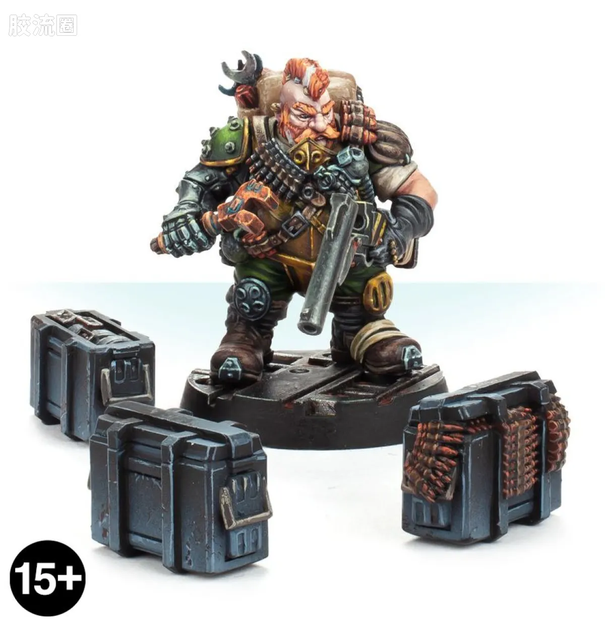 涅克洛蒙达 Necromunda 独立人物 3版 拉格尼尔·冈恩斯坦 短人军火贩子