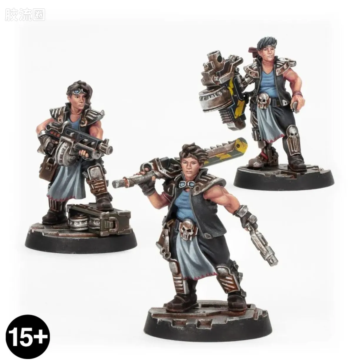 涅克洛蒙达 Necromunda House Orlock 奥罗克家族 3版 斗士和帮派分子