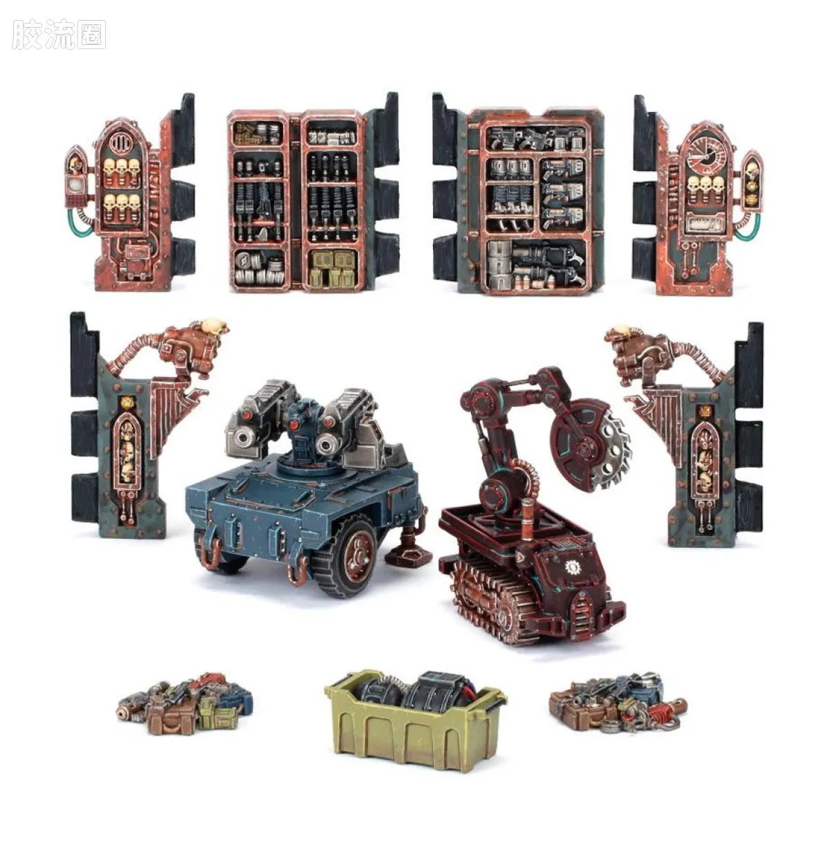 战锤40K:杀戮小队 Warhammer 40,000: Kill Team 地形包 3版 杀戮区升级: 暗影宝库