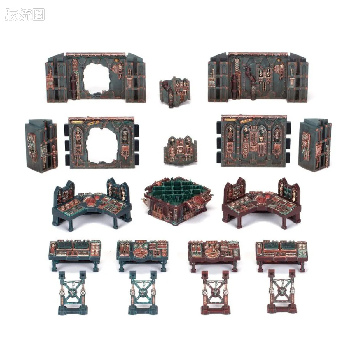 战锤40K:杀戮小队 Warhammer 40,000: Kill Team 地形包 3版 杀戮区升级: 缚魂镣扣