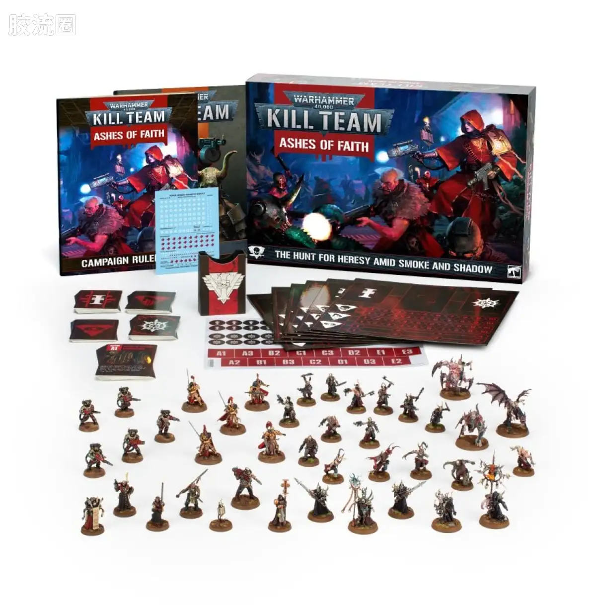 战锤40K:杀戮小队 Warhammer 40,000: Kill Team 对战包 3版 杀戮小队: 信仰之烬