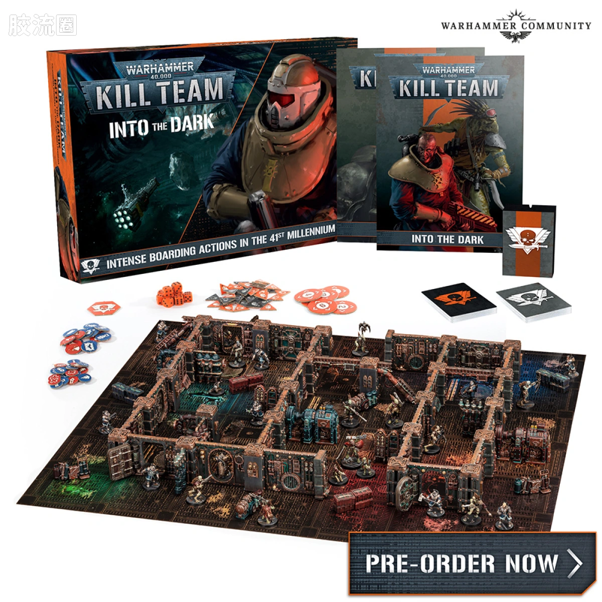 战锤40K:杀戮小队 Warhammer 40,000: Kill Team 对战包 3版 杀戮小队: 深入黑暗