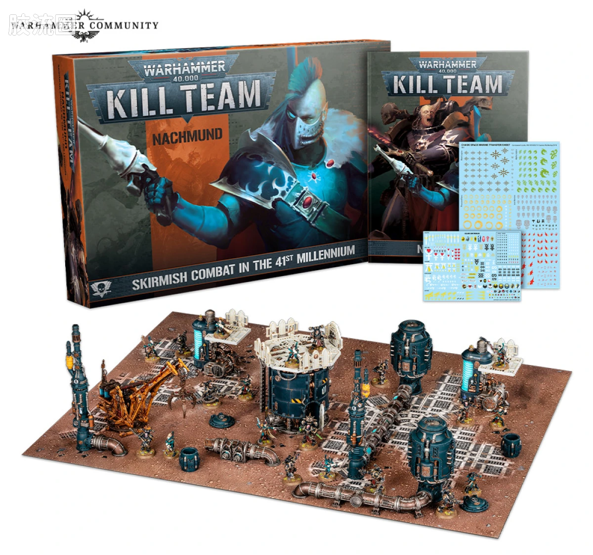 战锤40K:杀戮小队 Warhammer 40,000: Kill Team 对战包 3版 杀戮小队: 纳克蒙德夹廊