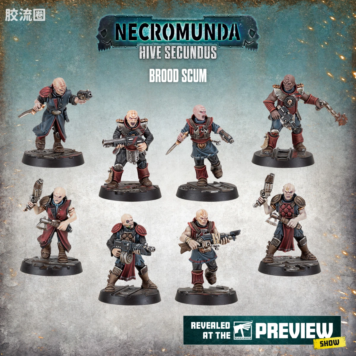 涅克洛蒙达 Necromunda Malstrain 劣血种 3版 次子教派