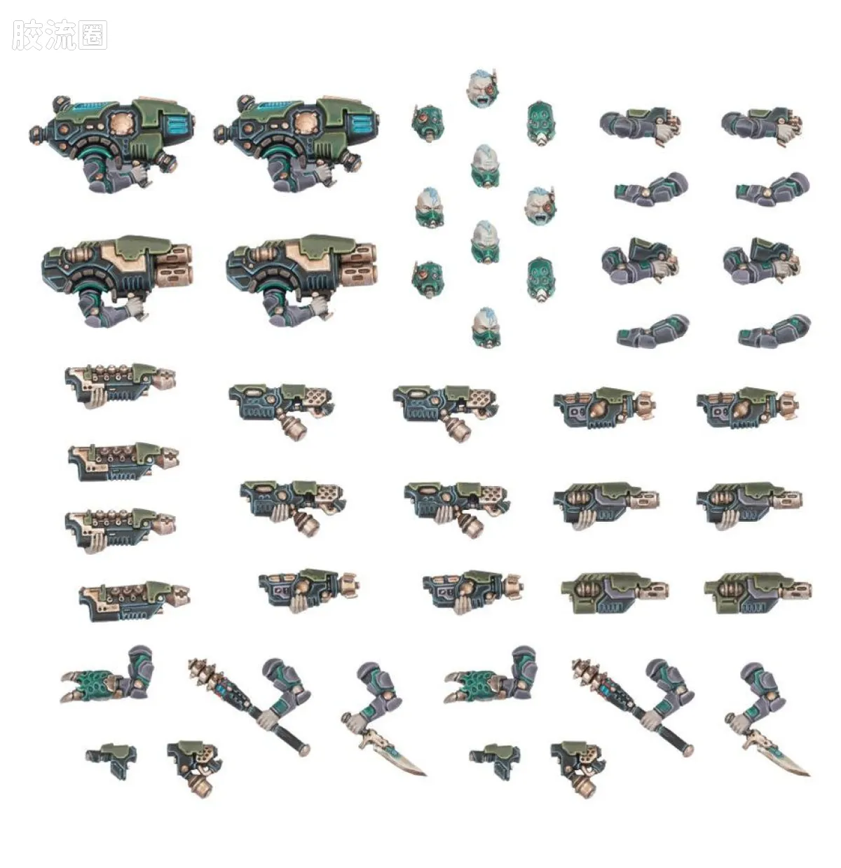涅克洛蒙达 Necromunda House Van Saar 范·绍尔家族 3版 武器升级改件