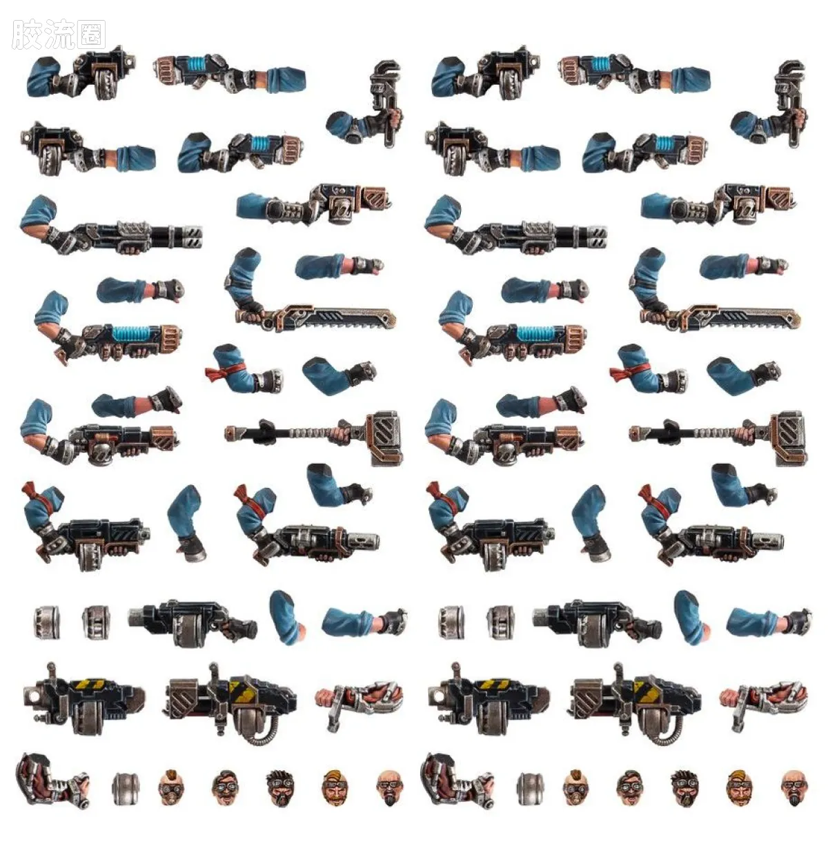 涅克洛蒙达 Necromunda House Orlock 奥罗克家族 3版 武器升级改件