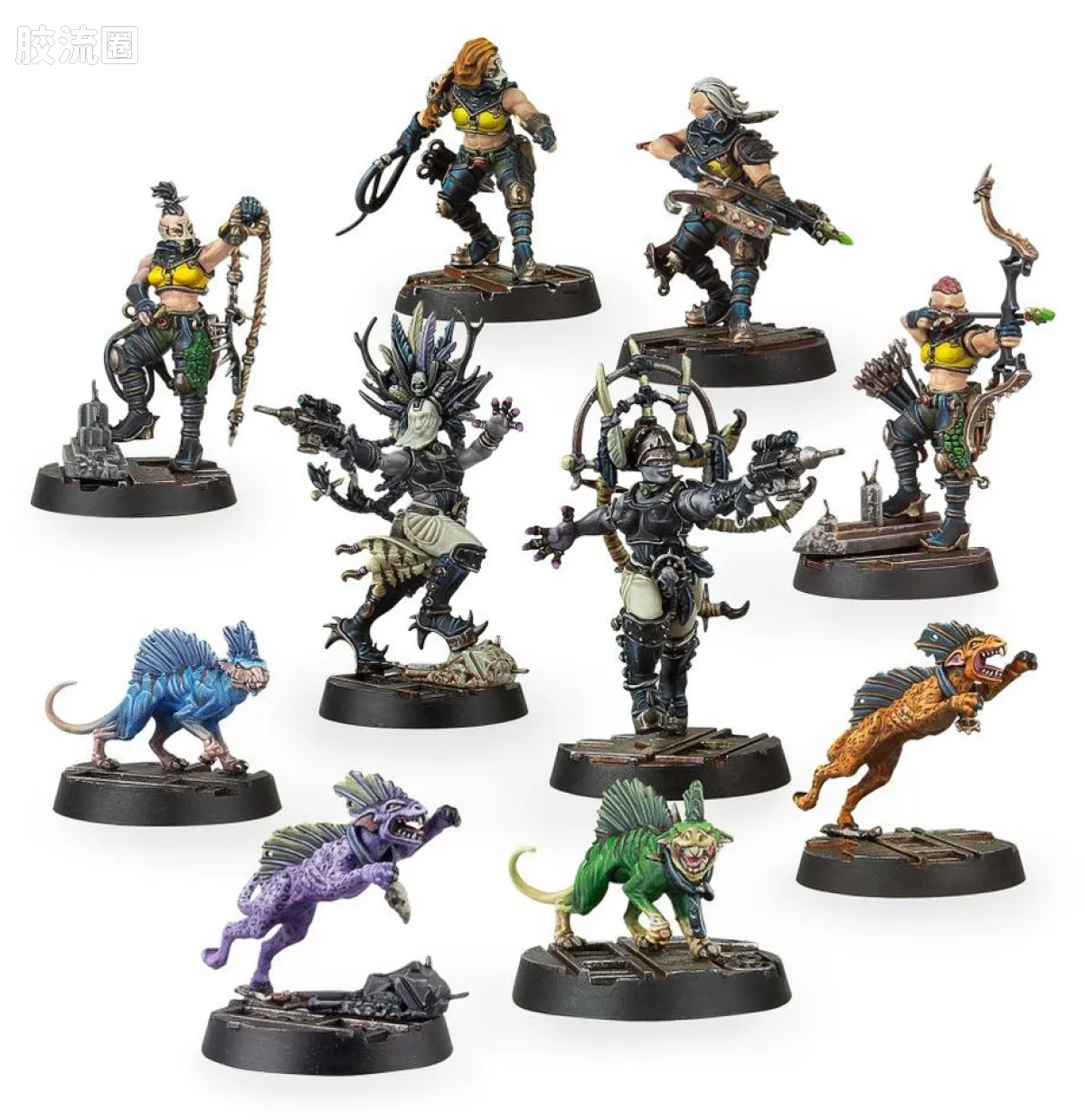 涅克洛蒙达 Necromunda House Escher 埃舍尔家族 3版 死亡少女和荒野探寻者