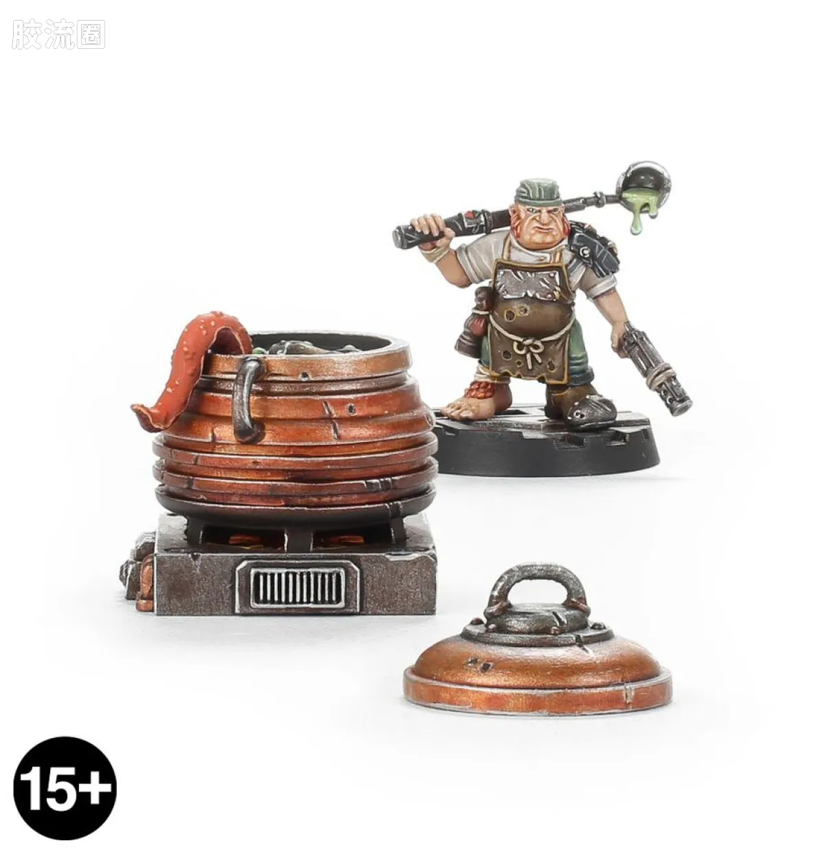 涅克洛蒙达 Necromunda 独立人物 3版 比格比·面包屑 莱特林庸厨