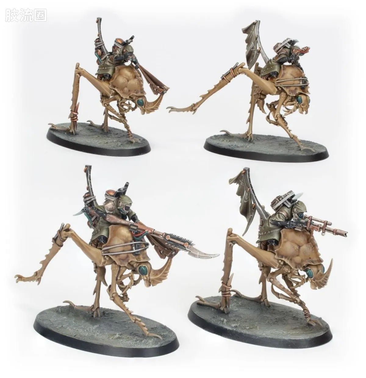 涅克洛蒙达 Necromunda Ash Wastes Nomads 灰烬荒原游牧民 3版 沙背赫拉螨虫