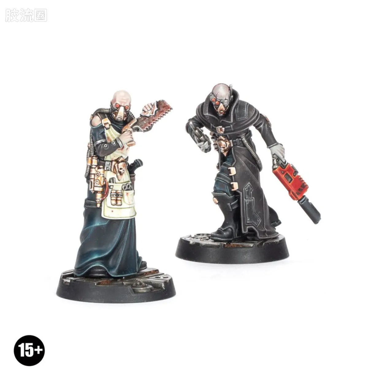 涅克洛蒙达 Necromunda House Delaque 德拉奎家族 3版 游医和帮派望风者