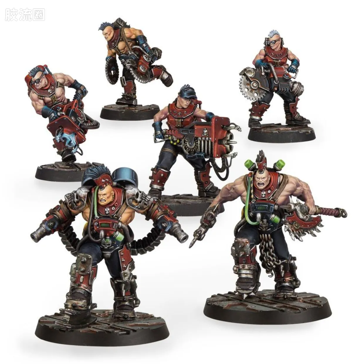涅克洛蒙达 Necromunda House Goliath 歌利亚家族 3版 激励者和锻生种