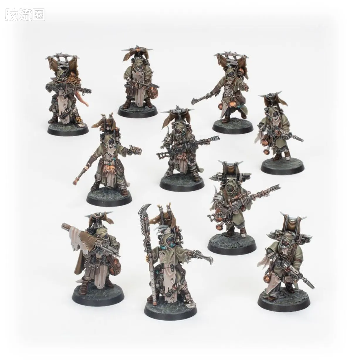 涅克洛蒙达 Necromunda Ash Wastes Nomads 灰烬荒原游牧民 3版 灰烬荒原游牧民战帮