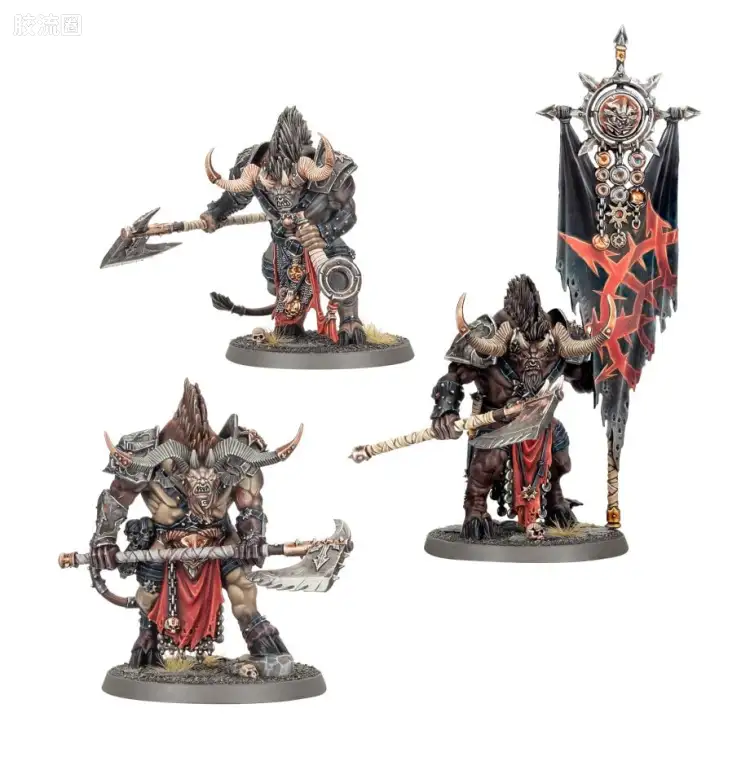 战锤：西格玛时代 Warhammer：Age of Sigmar Slaves to Darkness 黑暗之奴 3版 牛头魔精兵